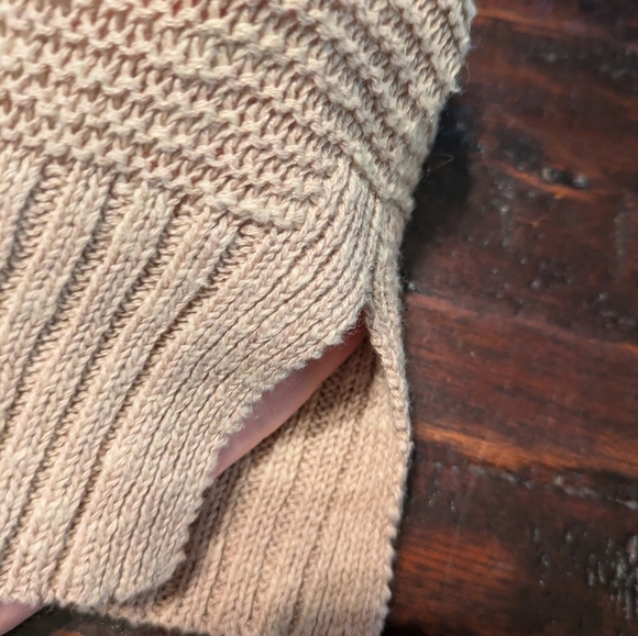 Eileen Fisher Knit Sweater S Oatmeal Color - Picture 4 of 10